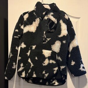 Black and White Teddy Jacket